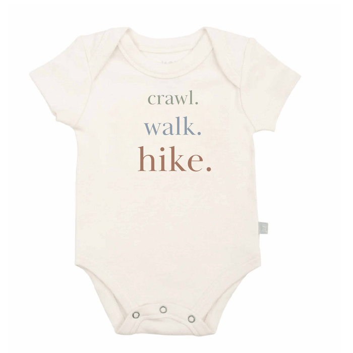 graphic bodysuit | crawl walk hike by Finn + Emma