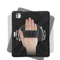 iPad Pro 13-inch (M4 2024 / M5 2025) Case - Heavy-Duty with Hand Strap | Raider X Series by Zerodamage Sahara Case LLC