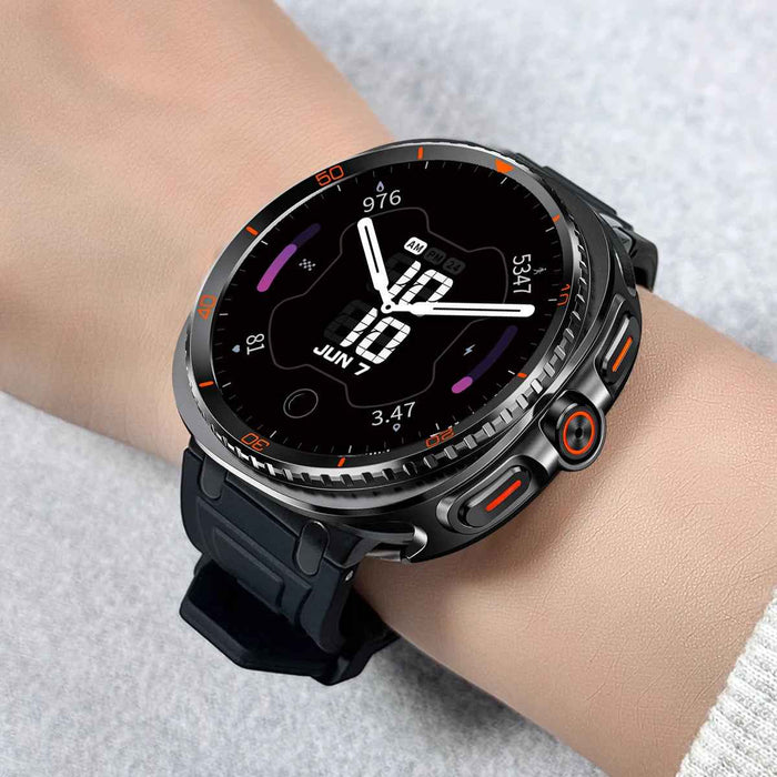 Premium Metal Case for Samsung Galaxy Watch 8 44mm 40mm, Heavy Duty Protective Cover by Arleathercraft