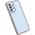 Hybrid-Flex Hard Shell Case for Samsung Galaxy A53 5G - Clear/Rose Gold by Zerodamage Sahara Case LLC