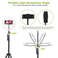 10in 120 LEDs Selfie Ring Light by DailySale