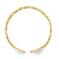 10K Gold Adjustable Heart Toe Ring by Fine Color Jewels