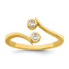10k Gold Adjustable Toe Ring