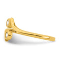 10k Gold Adjustable Toe Ring by Fine Color Jewels