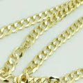 10K Gold Cuban 3MM Link Chain - Assorted Sizes by DailySale