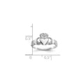 10k Gold Irish Claddagh Ring by Fine Color Jewels