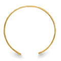 10K Gold Textured Adjustable Toe Ring by Fine Color Jewels