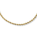 10k Solid Gold Rope Chain 2.5mm by DailySale