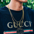 10k Solid Gold Rope Chain 2.5mm by DailySale