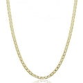 10K Solid Yellow Gold 2.5mm Marina Chain - Assorted Sizes by DailySale