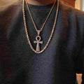 10K Solid Yellow Gold 4mm Rope Chain Thick Necklace by DailySale