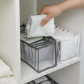 11 Grid Sock Underwear Storage Box Mesh Closet Organizer by DailySale