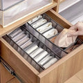 11 Grid Sock Underwear Storage Box Mesh Closet Organizer by DailySale