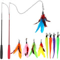 11-Pack: Interactive Cat Toy Wand by DailySale