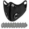 11-Piece Set: Breathable Bacteria-Proof Sport Face Mask with Activated Carbon PM 2.5 by DailySale