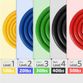 11-Piece Set: Gym Pull Rope Exercise Resistance Bands by DailySale