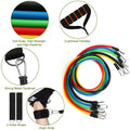11-Piece Set: Resistance Bands Set Fitness by DailySale