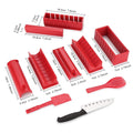 11-Piece: Sushi Making Kit Sushi Rolls with Premium Sushi Knife by DailySale