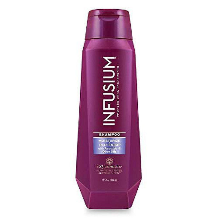 Infusium Shampoo, Moisturize + Replenish, With Avocado & Olive Oils 13.5 Oz by Pasteur Pharmacy