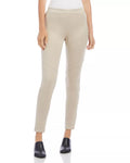 Karen Kane Womens Faux Suede Moto Pants, Beige, Size XL by Vanessa Jane