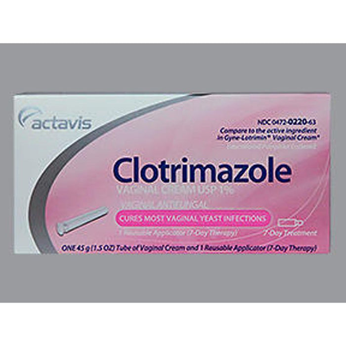 Actavis Clotrimazole Vaginal Cream - 7 Day Treatment by Pasteur Pharmacy
