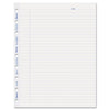Blueline MiracleBind Ruled Paper Refill Sheets for all MiracleBind Notebooks and Planners, 9.25 x 7.25, White/Blue Sheets, Undated