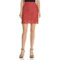 Band of Gypsies Womens Augustine Lace Embroidered Mini Skirt, Small by Vanessa Jane
