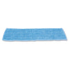 Rubbermaid Economy Wet Mopping Pad, Microfiber, 18", Blue, 12/Carton
