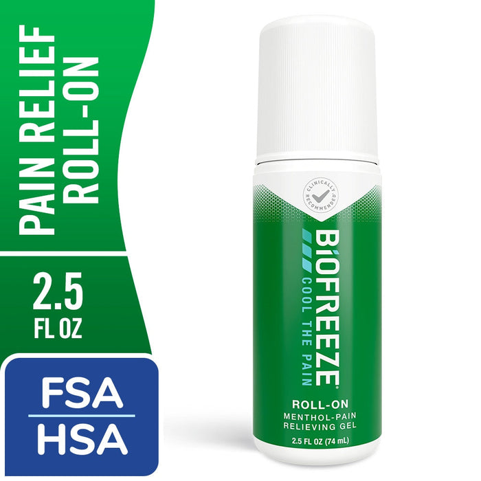 Biofreeze Pain Relieving Gel Roll -On 2.5 Oz by Pasteur Pharmacy
