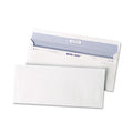 Quality Park Reveal-N-Seal Security Tinted Envelope, #10, Commercial Flap, Self-Adhesive Closure, 4.13 x 9.5, White, 500/Box