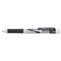 Pentel .e-Sharp Mechanical Pencil, 0.5 mm, HB (#2.5), Black Lead, Black Barrel, Dozen