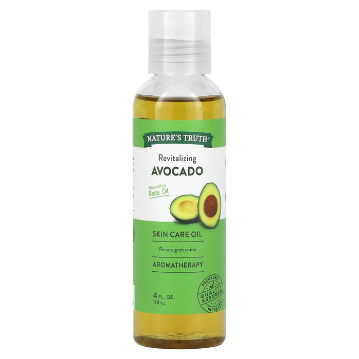 Nature's Truth Revitalizing Avocado Base Skin Care Oil - 4 Oz by Pasteur Pharmacy