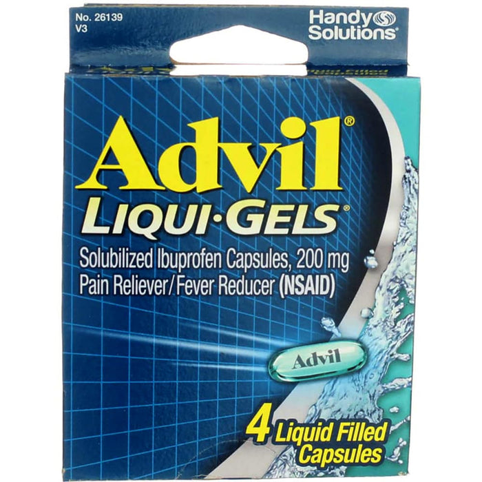 Advil® Liqui-Gels® – Fast Pain Relief (200 mg Ibuprofen) by Pasteur Pharmacy