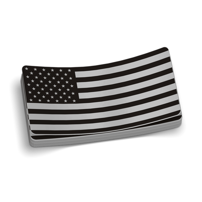 Ghost Flag Hard Hat Decal by Armed American Supply