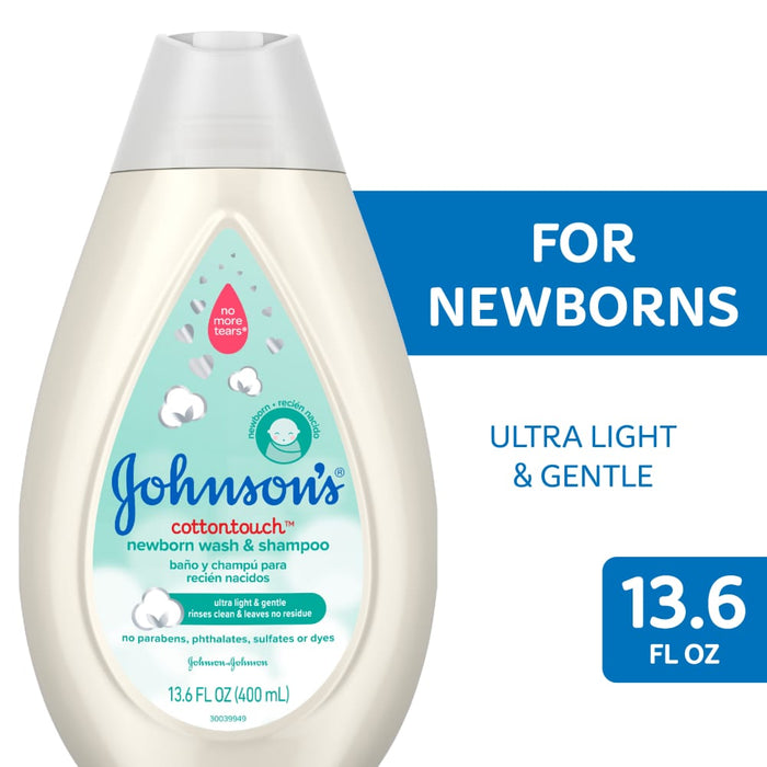 Johnson's® Baby CottonTouch™ Newborn Body Wash & Shampoo (13.6 fl oz) by Pasteur Pharmacy