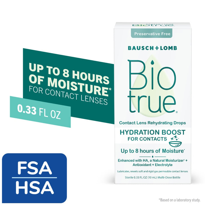 Biotrue® Hydration Boost Contact Lens Rehydrating Drops – 0.33 Fl Oz by Pasteur Pharmacy