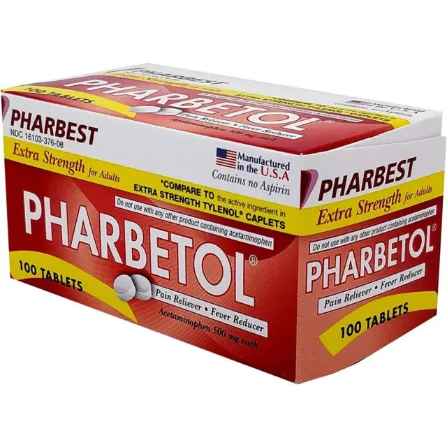Pharbetol Tab Es 500mg Phb 100 by Pasteur Pharmacy