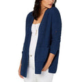 Style and Co Chenille Open-Front Cardigan by Vanessa Jane