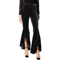 INC International Concepts I.N.C. Velvet Split-Ruffle Leg Pants by Vanessa Jane