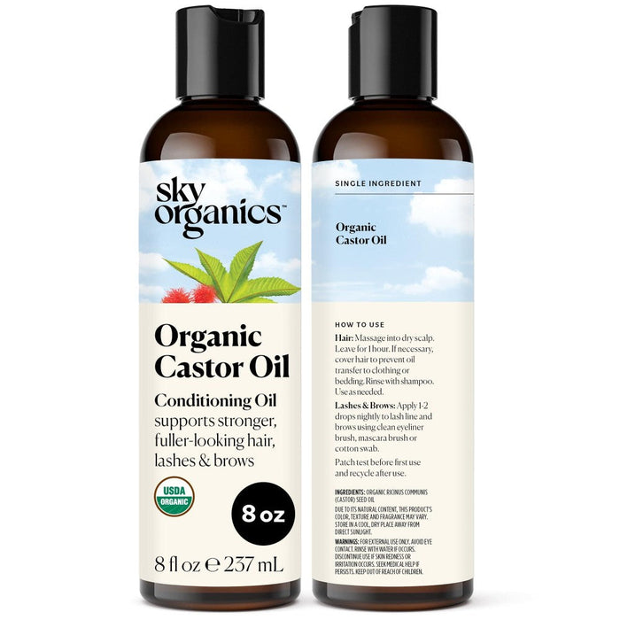 Sky Organics Organic Castor Oil - 1 Fl Oz by Pasteur Pharmacy