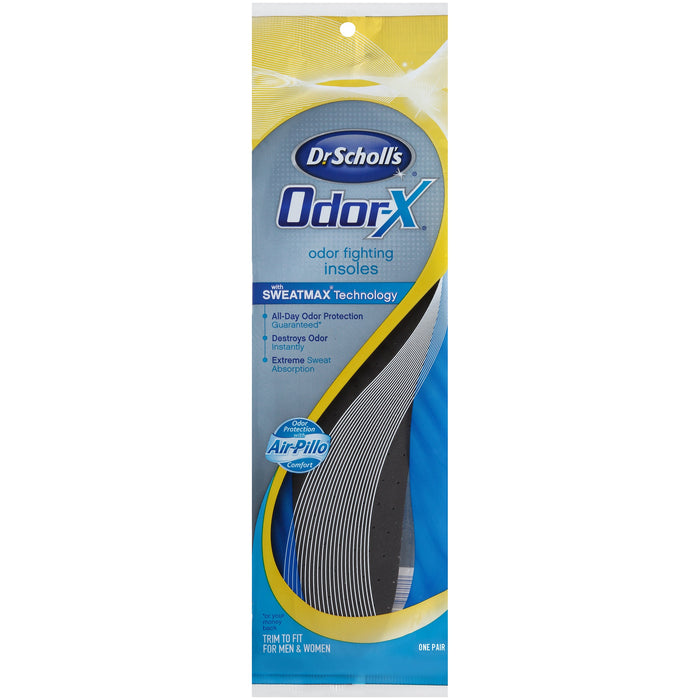 Dr Scholl's Odor-X Odor Fighting Insoles, 1-Pair by Pasteur Pharmacy