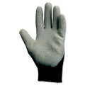 KleenGuard G40 Latex Coated Poly-Cotton Gloves, 250 mm Length, Large/Size 9, Gray, 12 Pairs