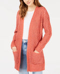 Juniors Stitch-Detail Cardigan Sweater, Large by Vanessa Jane