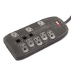 Innovera Surge Protector, 8 AC Outlets, 6 ft Cord, 2,160 J, Black