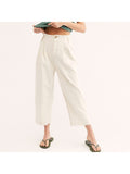 Free People Womens Jeans Wide Leg Crop Stretch, Size 6 by Vanessa Jane