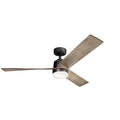 Kichler 300275 Spyn 52Inches 3 Blade Indoor Ceiling Fan - Anvil Iron by Vanessa Jane