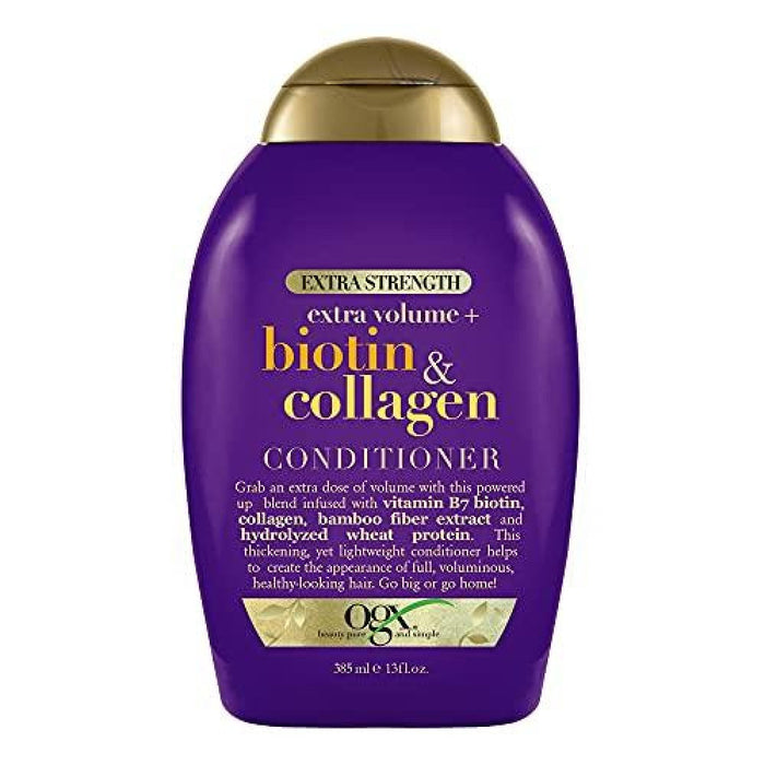 Ogx Biotin & Collagen Extra Strength Conditioner - 385 Ml by Pasteur Pharmacy