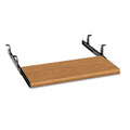 HON Slide-Away Keyboard Platform, Laminate, 21.5w x 10d, Harvest