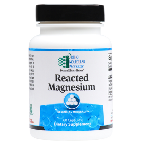 Ortho Molecular Products Reacted Magnesium 60 Capsules by Pasteur Pharmacy