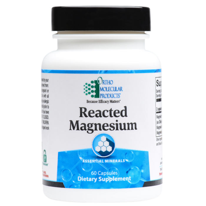 Ortho Molecular Products Reacted Magnesium 60 Capsules by Pasteur Pharmacy